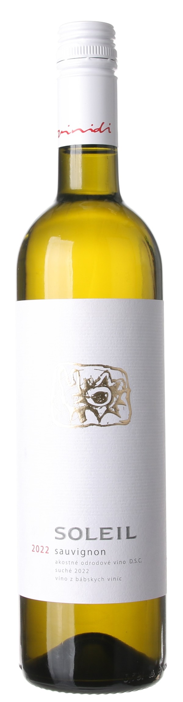 Vinidi Soleil Sauvignon, biele, suché