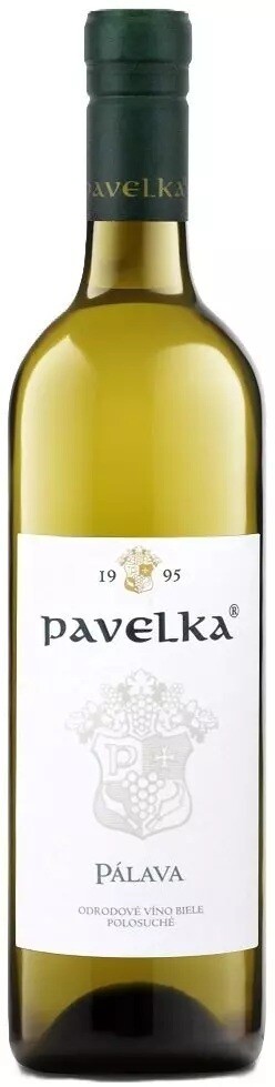 Pavelka Pálava, biele, polosuché