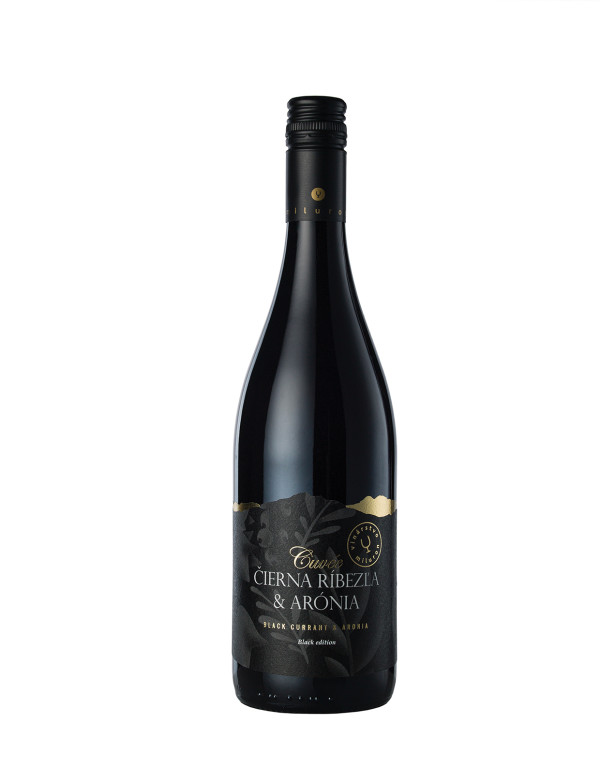 Miluron Cuvée - Čierna ríbezľa & Arónia, červené, polosladké