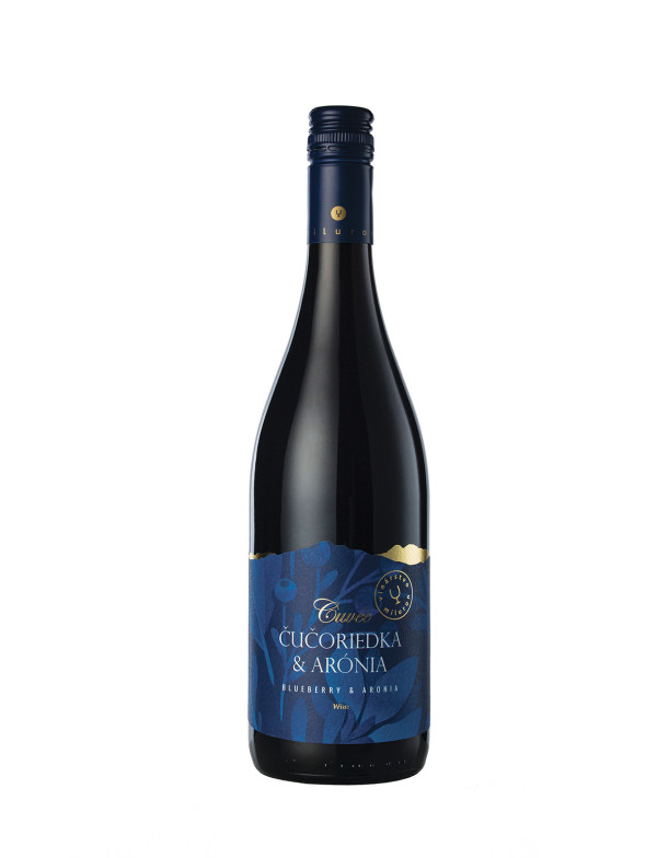 Miluron Cuvée - Čučoriedka & Arónia, červené, polosladké