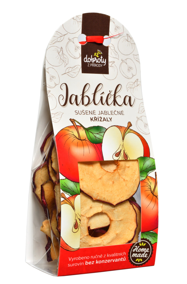 Sušené jabĺčka 30 g