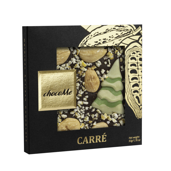 chocoMe CARRÉ – tmavá čokoláda