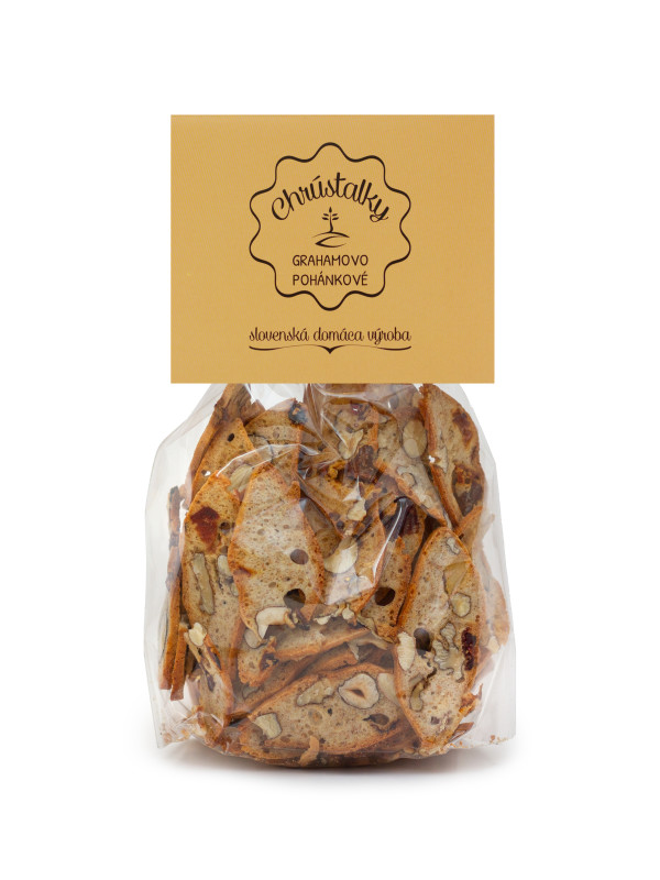 Chrústalky grahamovo-pohánkové, 80g