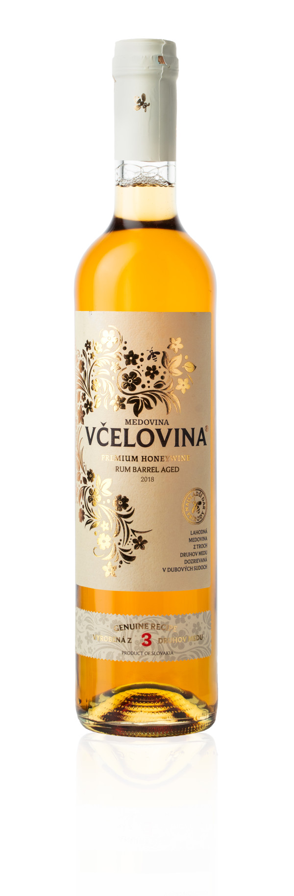 Včelovina Rum Barrel Aged 500 ml