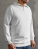 E5050N New Mens Troyer Sweater - E5050N_Ash-(Heather) - variant Ls 1000229320