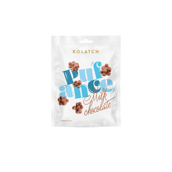 PUFANCE – BIO Extrudovaná kukurica v mliečnej čokoláde 33 g