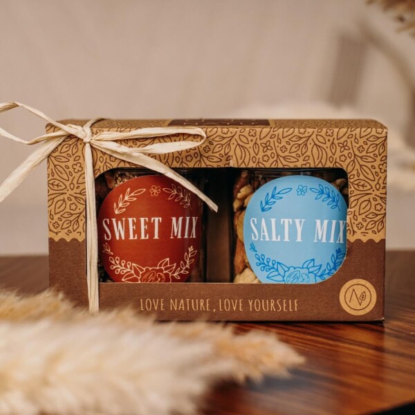 Darčekový set sweet & salty (2 × 180 g)