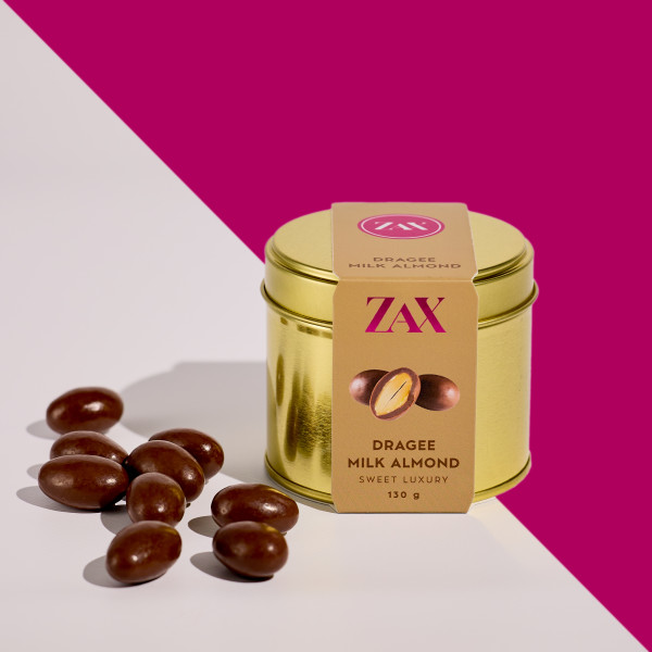 DRAGEE MILK ALMOND – Dražé mandle v mléčné čokoládě