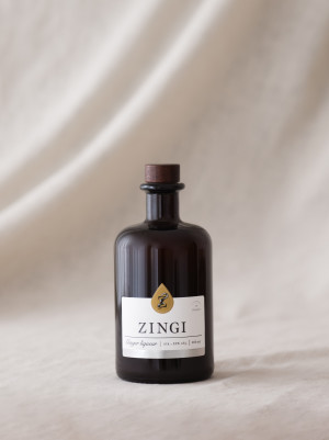 Zázvorový likér ZINGI 32%, 500 ml - Reklamnepredmety