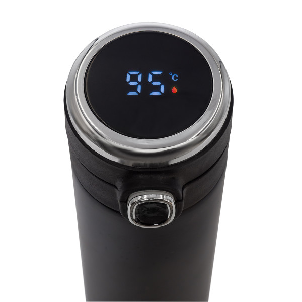 BOUNCE termohrnček 420 ml s teplomerom