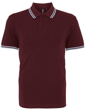Pánske polo tričko Fit Tipped Polo - Reklamnepredmety
