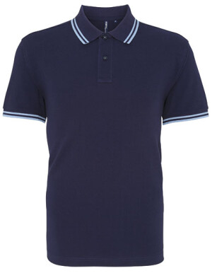 Pánske polo tričko Fit Tipped Polo - Reklamnepredmety