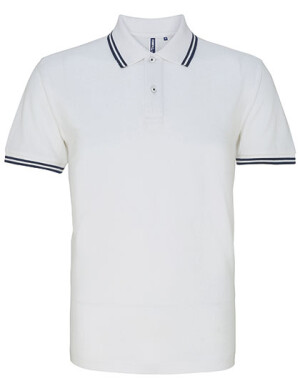 Pánske polo tričko Fit Tipped Polo - Reklamnepredmety