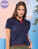 Dámske kontrastné polo tričko klasického strihu - 2552355 - variant 