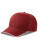 Šiltovka Recy Five Piping Cap - at129-burgundy-white - variant 