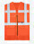 Sieťovaná multifunkčná vesta Larisa - kx146-signal-orange - variant 