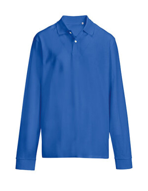 Unisex polo tričko s dlhým rukávom Pacific - Reklamnepredmety