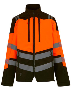 Softshellová bunda Hi-Vis X-Pro 3-vrstvová (trieda 2) - Reklamnepredmety
