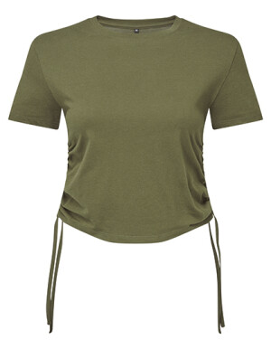 Dámský volánový crop top - Reklamnepredmety