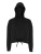 Dámska skrátená oversize mikina s kapucňou - 2548431 - variant