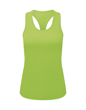 Dámska recyklovaná slim vesta Racer Back - Reklamnepredmety