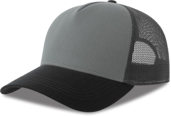 5 panelová Trucker šiltovka Rapper Cotton-S