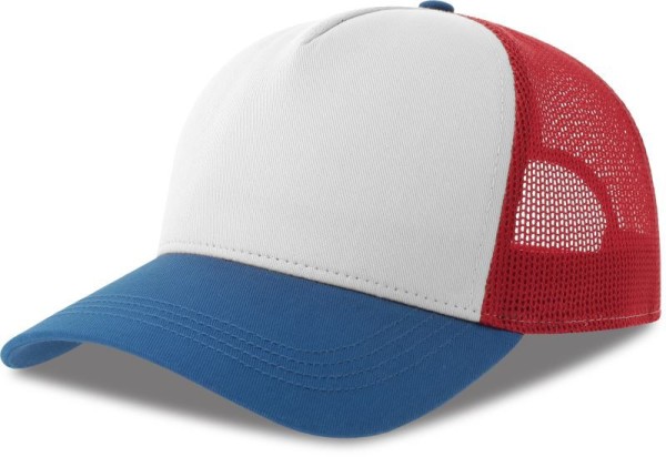 5 panelová Trucker šiltovka Rapper Cotton-S
