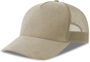 5 panelová Trucker šiltovka Rapper Suede-S - Reklamnepredmety