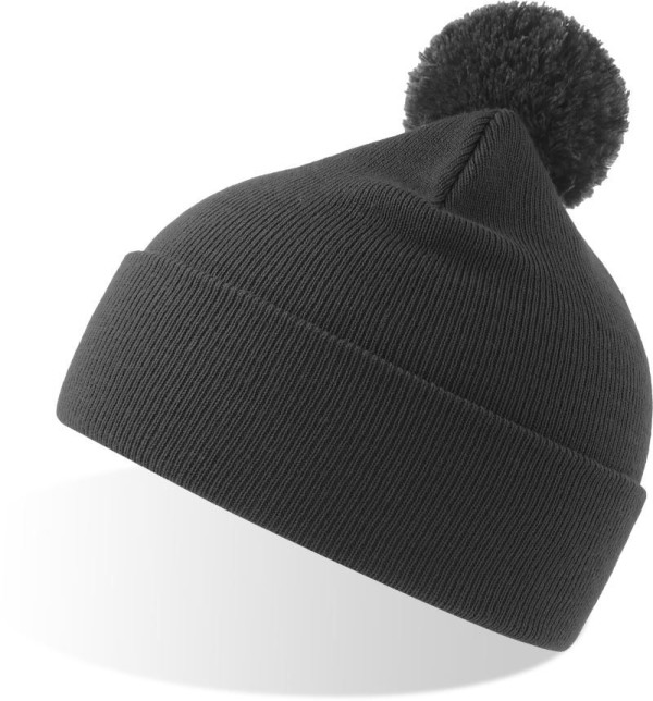 Pletená čiapka s brmbolcom Wind-S Pompom