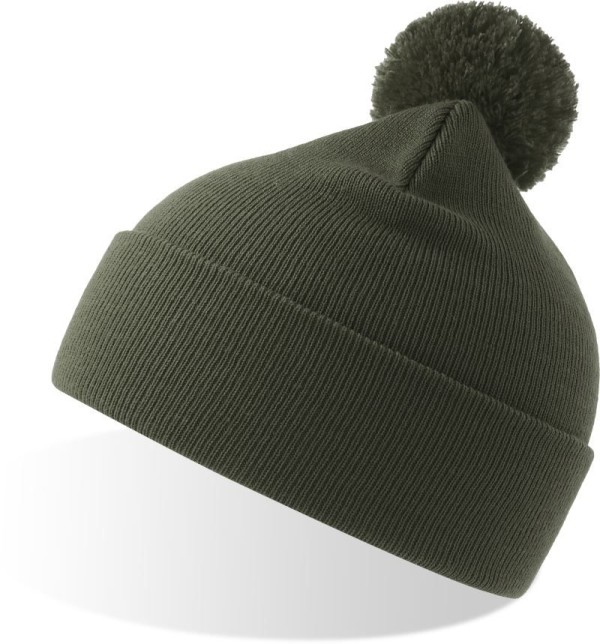 Pletená čiapka s brmbolcom Wind-S Pompom