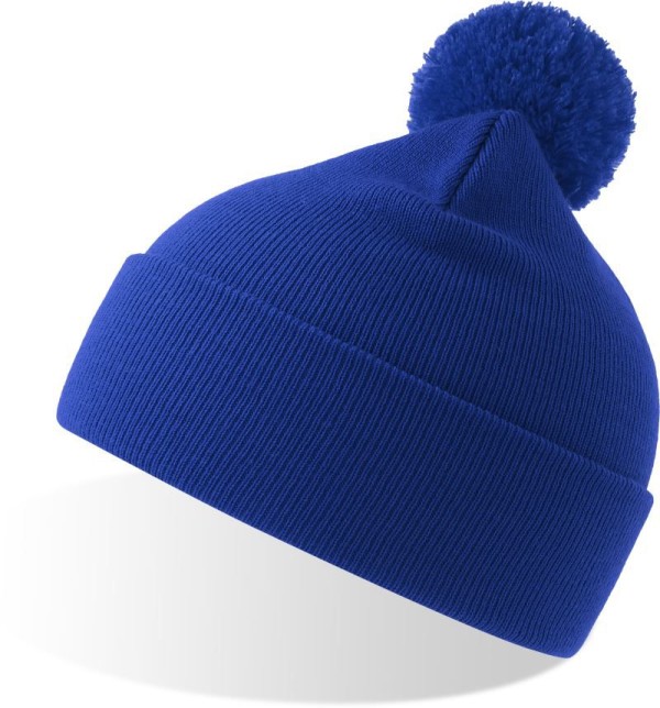 Pletená čiapka s brmbolcom Wind-S Pompom