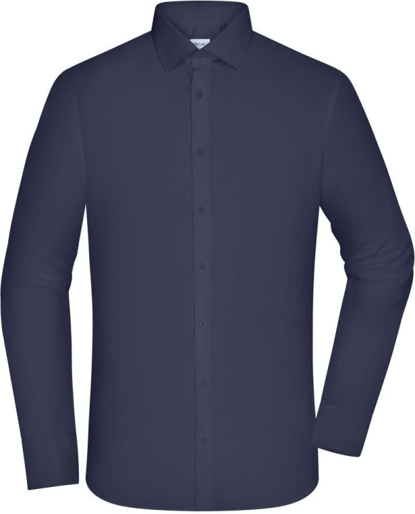 Popelínová košeľa slim fit s dlhým rukávom Daiber | JN 1372