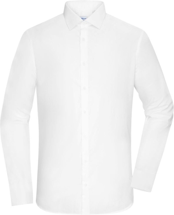 Popelínová košeľa slim fit s dlhým rukávom Daiber | JN 1372