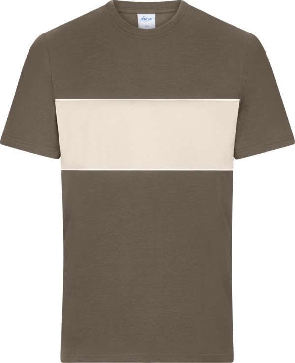 Tričko z bio bavlny "Colour-Block" Daiber | 8049