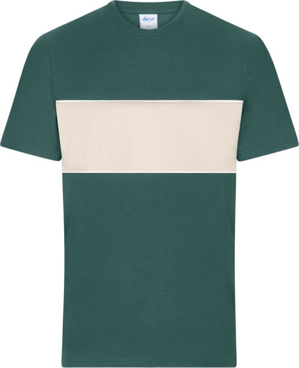 Tričko z bio bavlny "Colour-Block" Daiber | 8049
