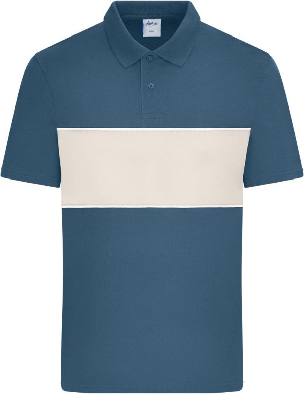 Bio polo "Colour-Block" Daiber | 8050
