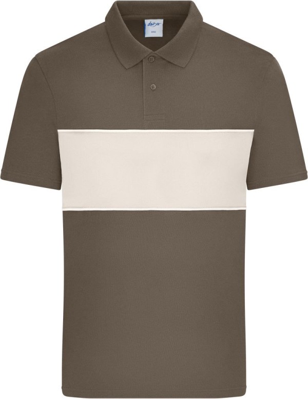 Bio polo "Colour-Block" Daiber | 8050