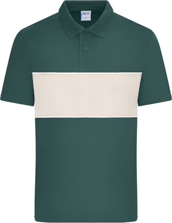 Bio polo "Colour-Block" Daiber | 8050