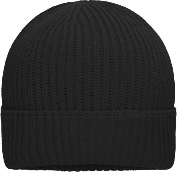 Pletená čiapka z bio bavlny MB 7409