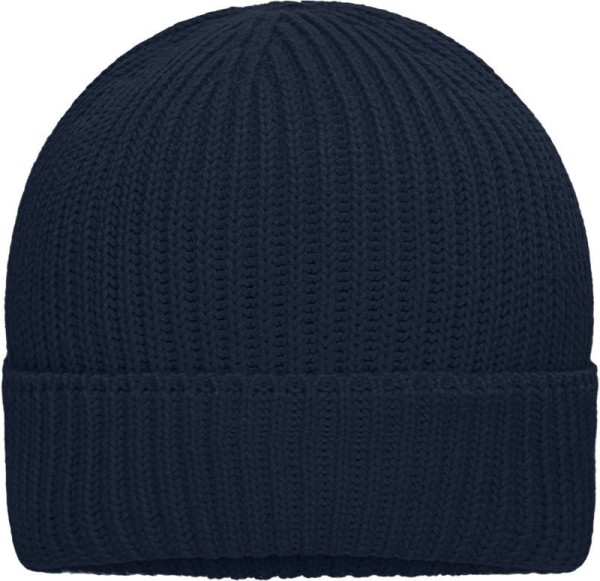 Pletená čiapka z bio bavlny MB 7409