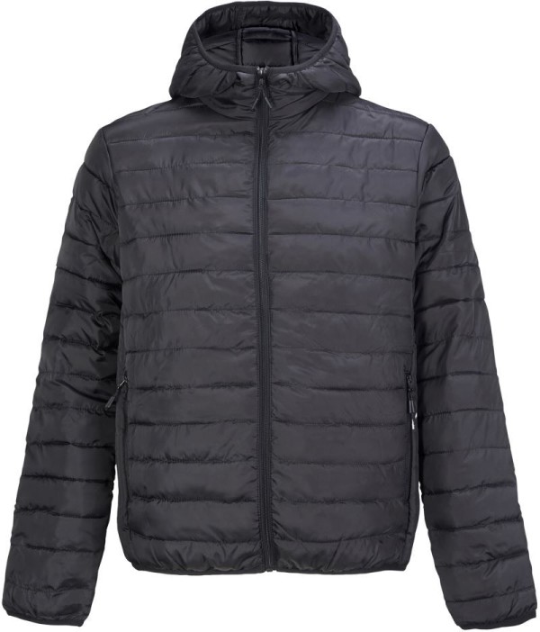 Ľahká pánska prešívaná bunda s kapucňou "Stream Jacket Men"