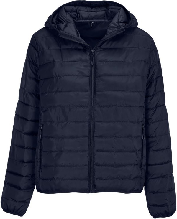 Ľahká dámska prešívaná bunda s kapucňou "Stream Jacket Women"