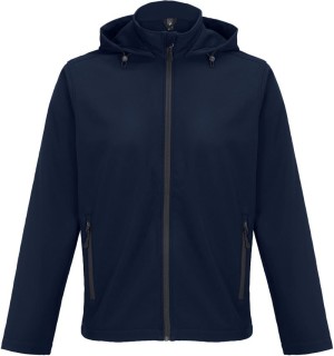 Pánska 2-vrstvová softshellová bunda s kapucňou Race Hooded Men - Reklamnepredmety