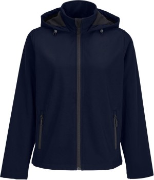 Dámska 2-vrstvová softshellová bunda s kapucňou Race Hooded Women - Reklamnepredmety