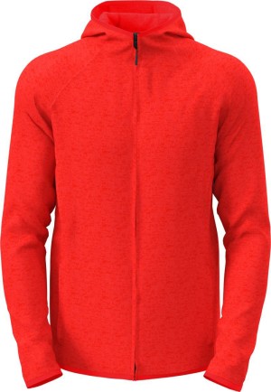Pánska pletená fleecová bunda s kapucňou Lux Knit Fleece Jacket Men - Reklamnepredmety