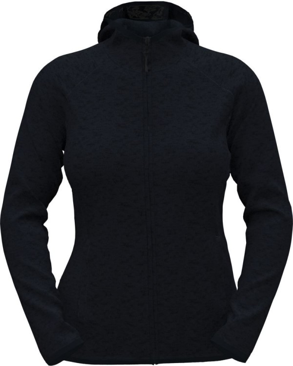 Dámska pletená fleecová bunda s kapucňou Lux Knit Fleece Jacket Women