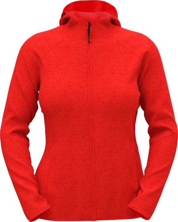 Dámska pletená fleecová bunda s kapucňou Lux Knit Fleece Jacket Women