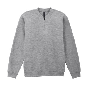 Mäkká fleece mikina pre dospelých so 1/4 zipsom - Reklamnepredmety