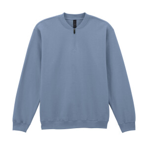 Mäkká fleece mikina pre dospelých so 1/4 zipsom - Reklamnepredmety
