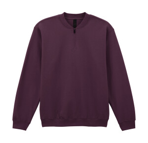 Mäkká fleece mikina pre dospelých so 1/4 zipsom - Reklamnepredmety